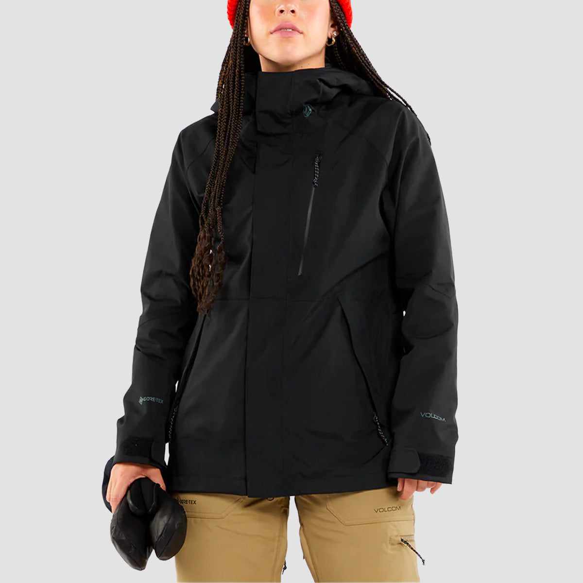 Volcom V.Co Aris Ins Gore-Tex Snow Jacket Black - Womens