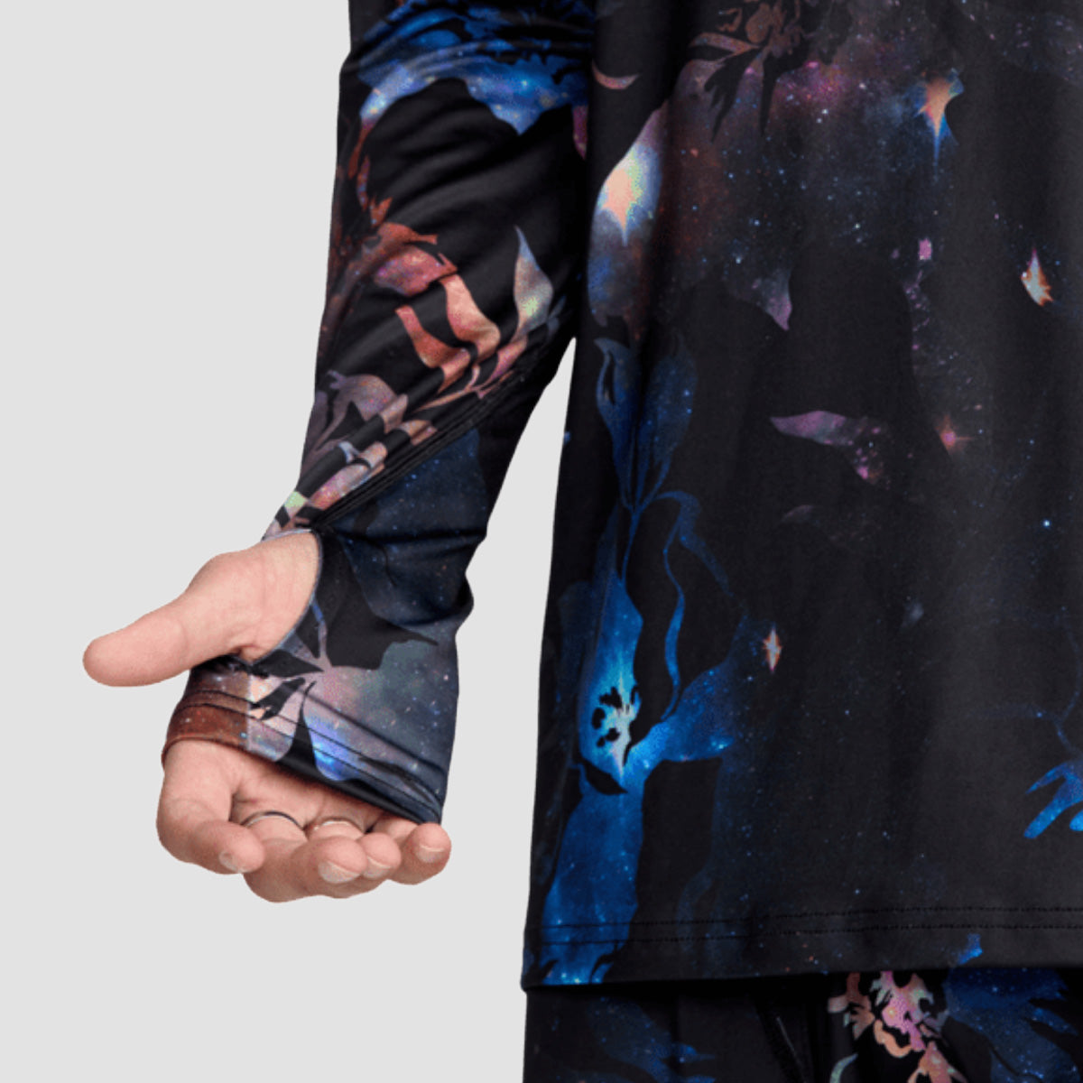 Volcom V-Science Base Layer Longsleeve Crew T-Shirt Space Aloha
