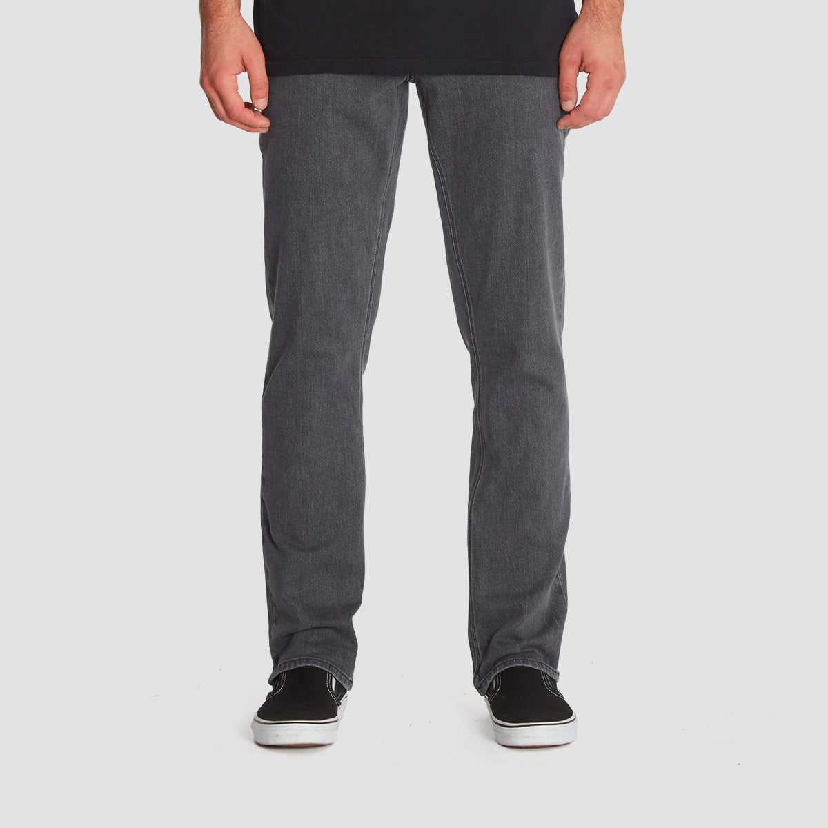 Volcom Vorta Slim Fit Jeans Easy Enzyme Grey