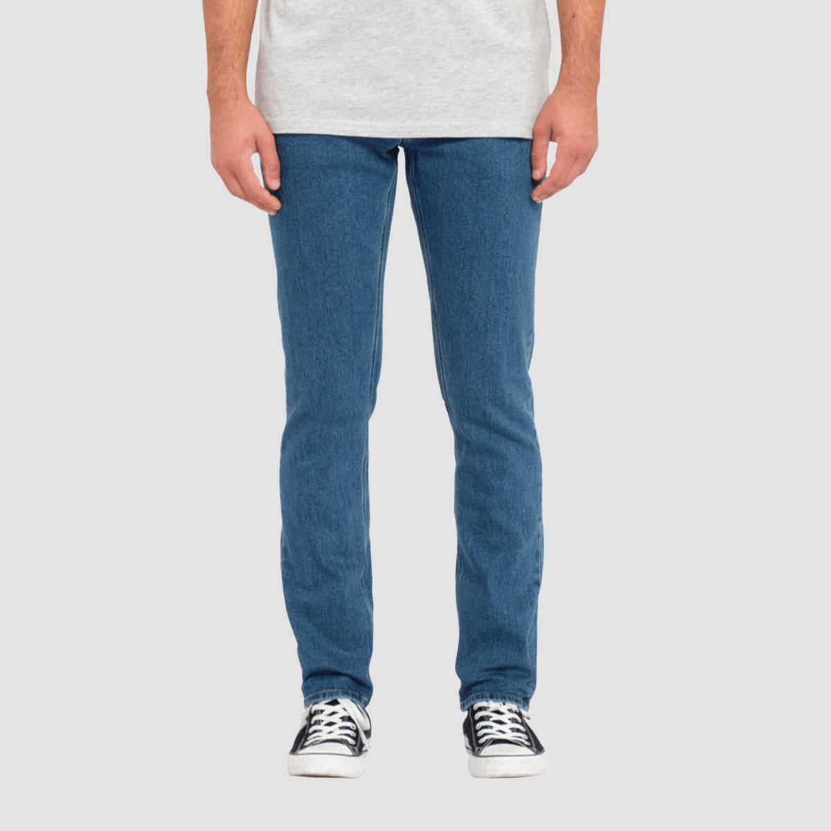 Volcom Vorta Slim Fit Jeans Washed Blue