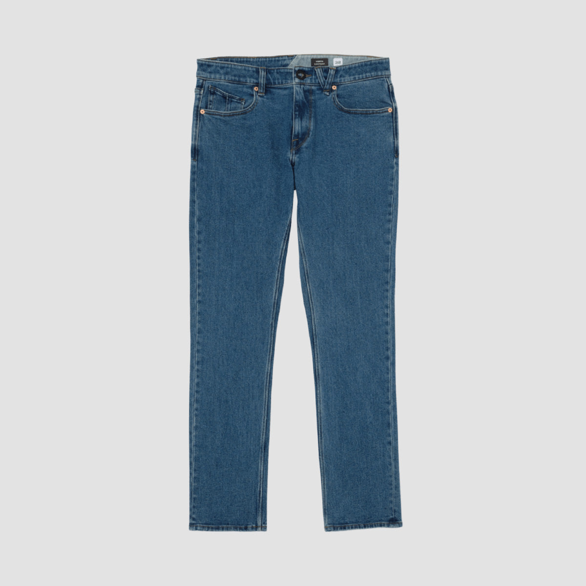 Volcom Vorta Slim Fit Jeans Washed Blue