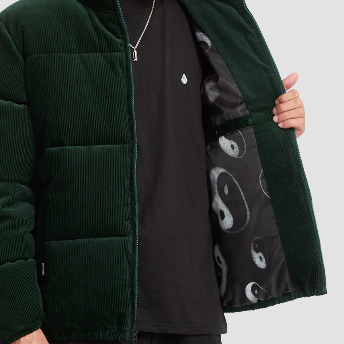 Volcom Walltz Cord Jacket Scarab