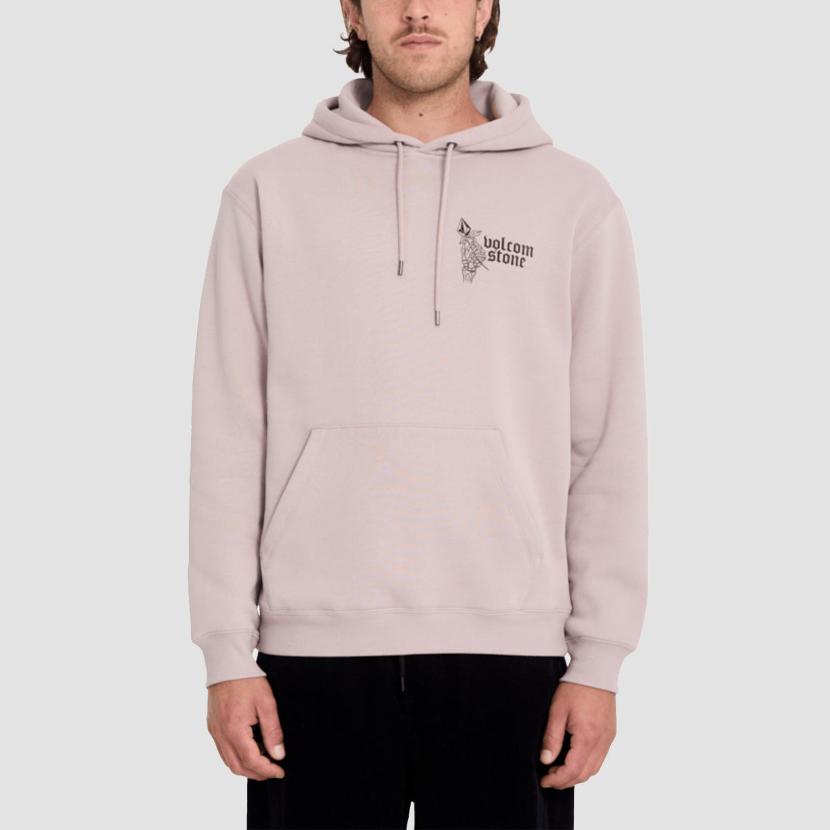 Volcom Watanite Pullover Hoodie Bark Brown