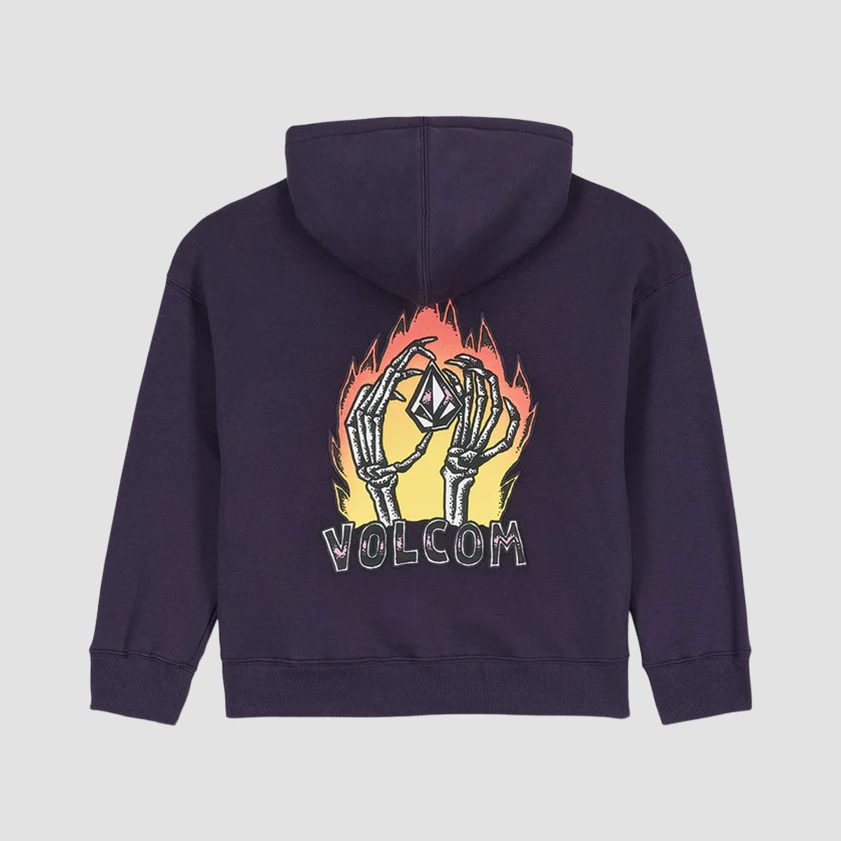 Volcom Watanite Zip Hoodie Dark Purple - Kids
