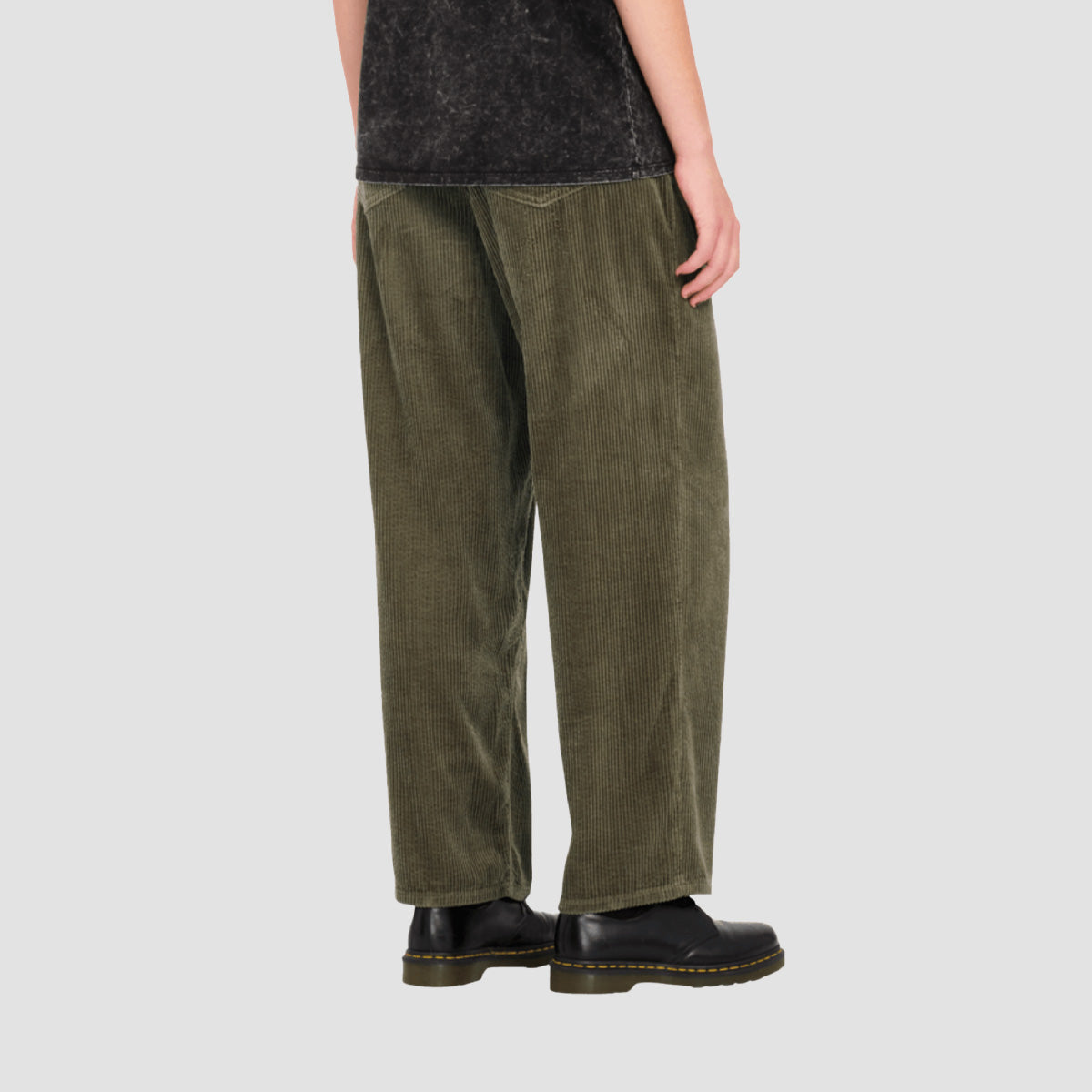Volcom Weellow Corduroy Pants Wintermoss - Womens
