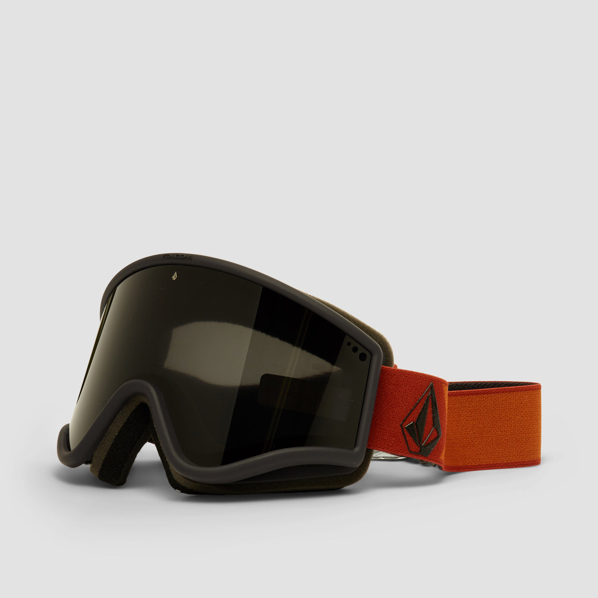 volcom yae goggles Volcom Yae Snow Goggles Rewood/Caramel/Dark Gray + Bonus Lens Dark Gre