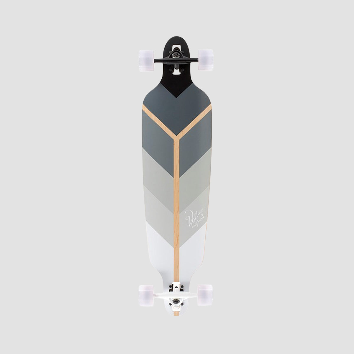 Voltage Directional DT Longboard Skateboard Grey - 39.75"