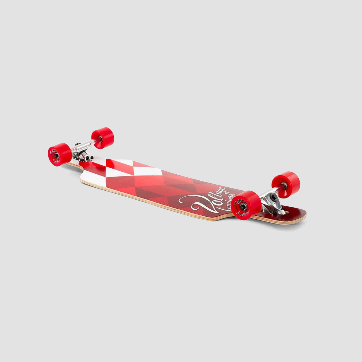 Voltage DT Longboard White/Red - 39"