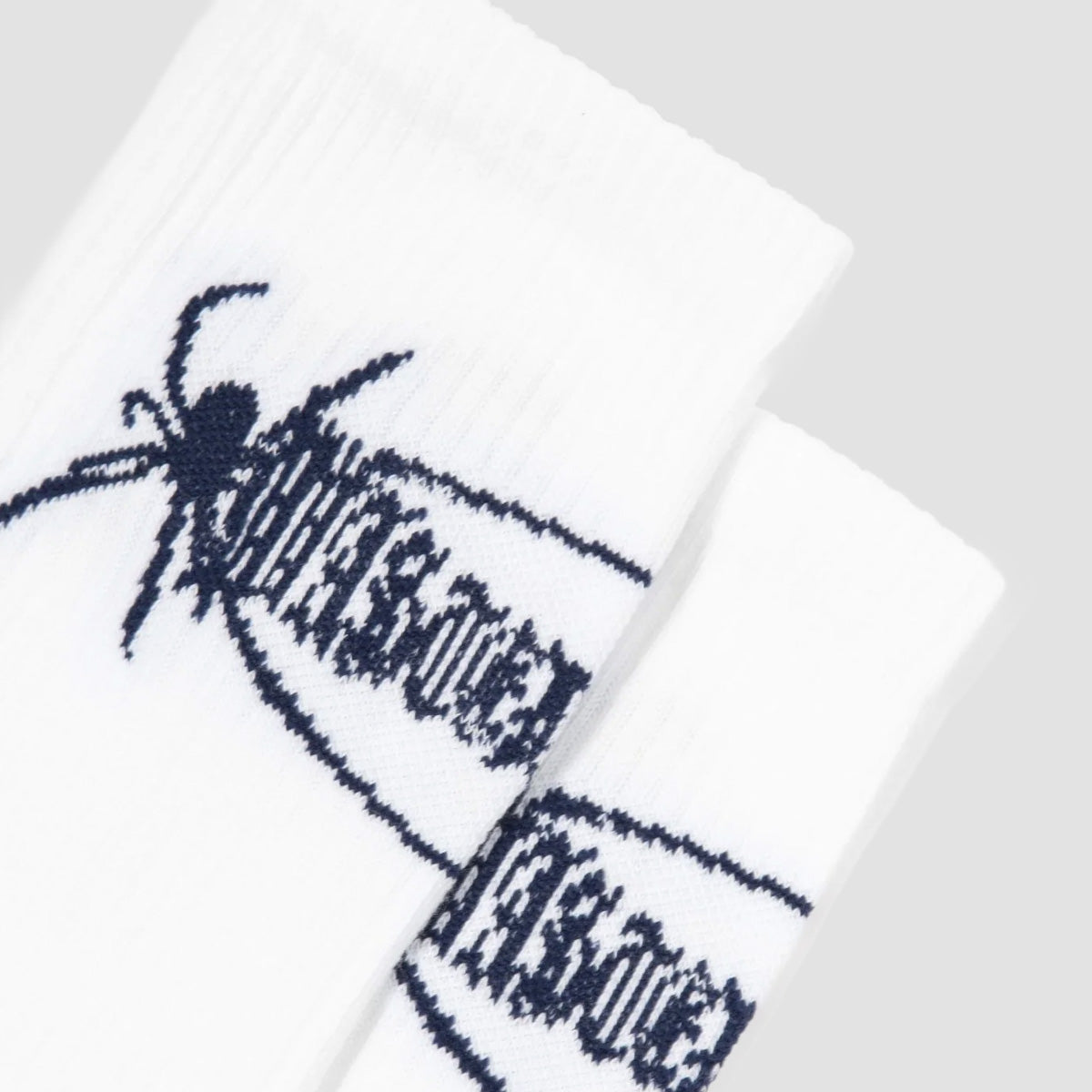 Wasted Paris Boiler Socks White