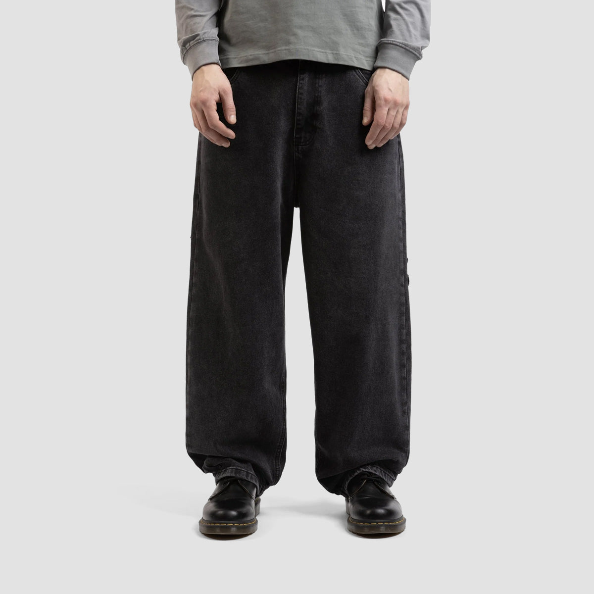 Wasted Paris Kingdom Curve Destroy Casper Baggy Fit Jeans Faded