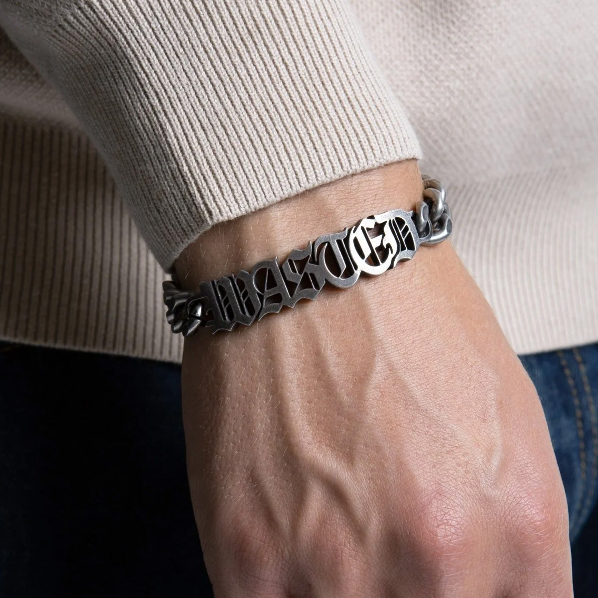Wasted Paris Legacy Bracelet Silver (Stainless Steel)