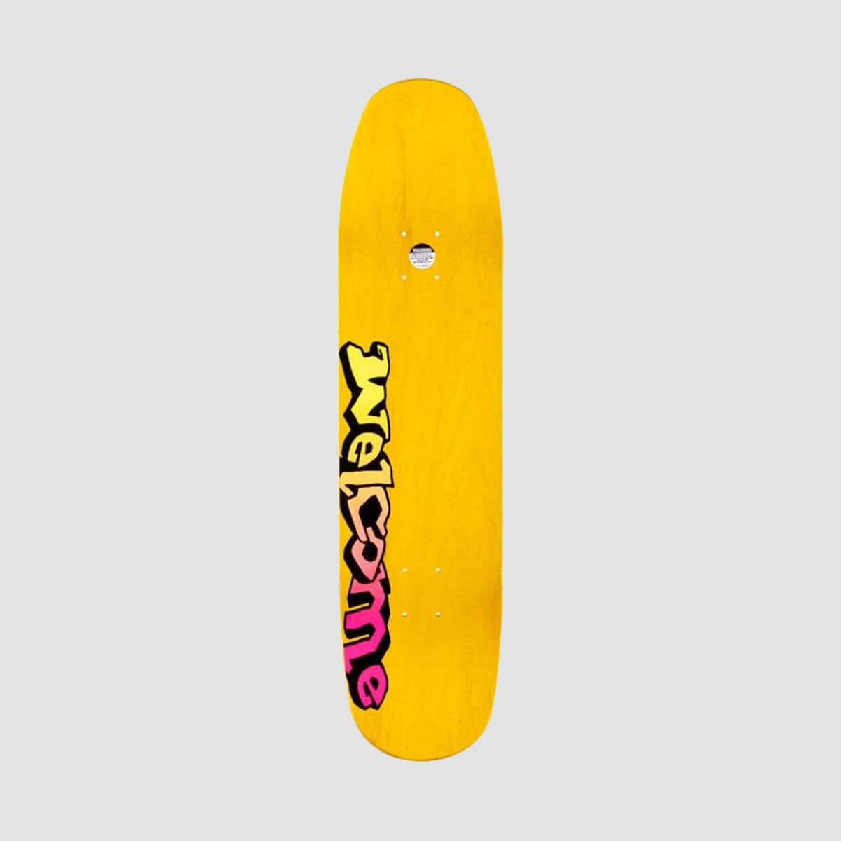 Welcome Cheetah On Son Of Moontrimmer Skateboard Deck Black/Surf Fade - 8.25"