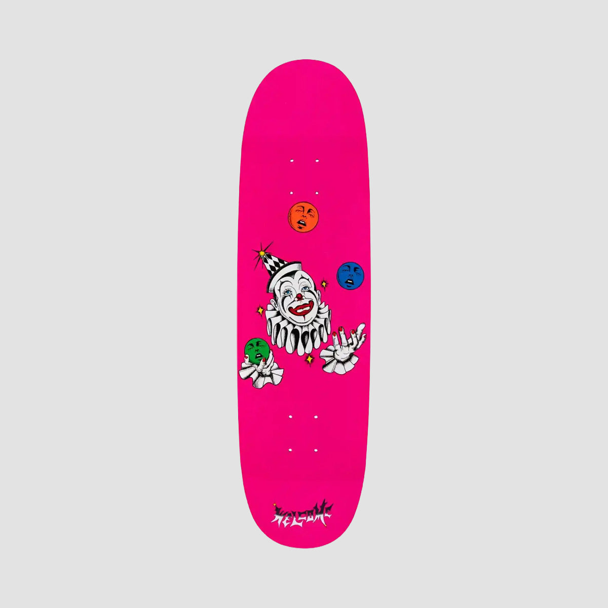 Welcome Juggle On Son Of Boline Skateboard Deck Magenta - 8.8"