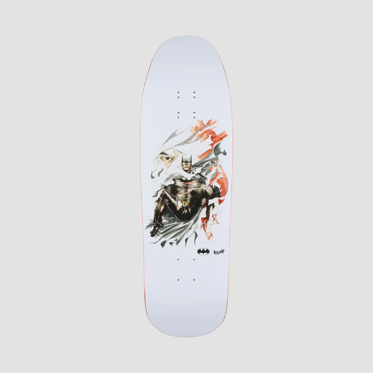 Welcome X Batman Heart Of Hush Bone On Gala Skateboard Deck - 9.6"