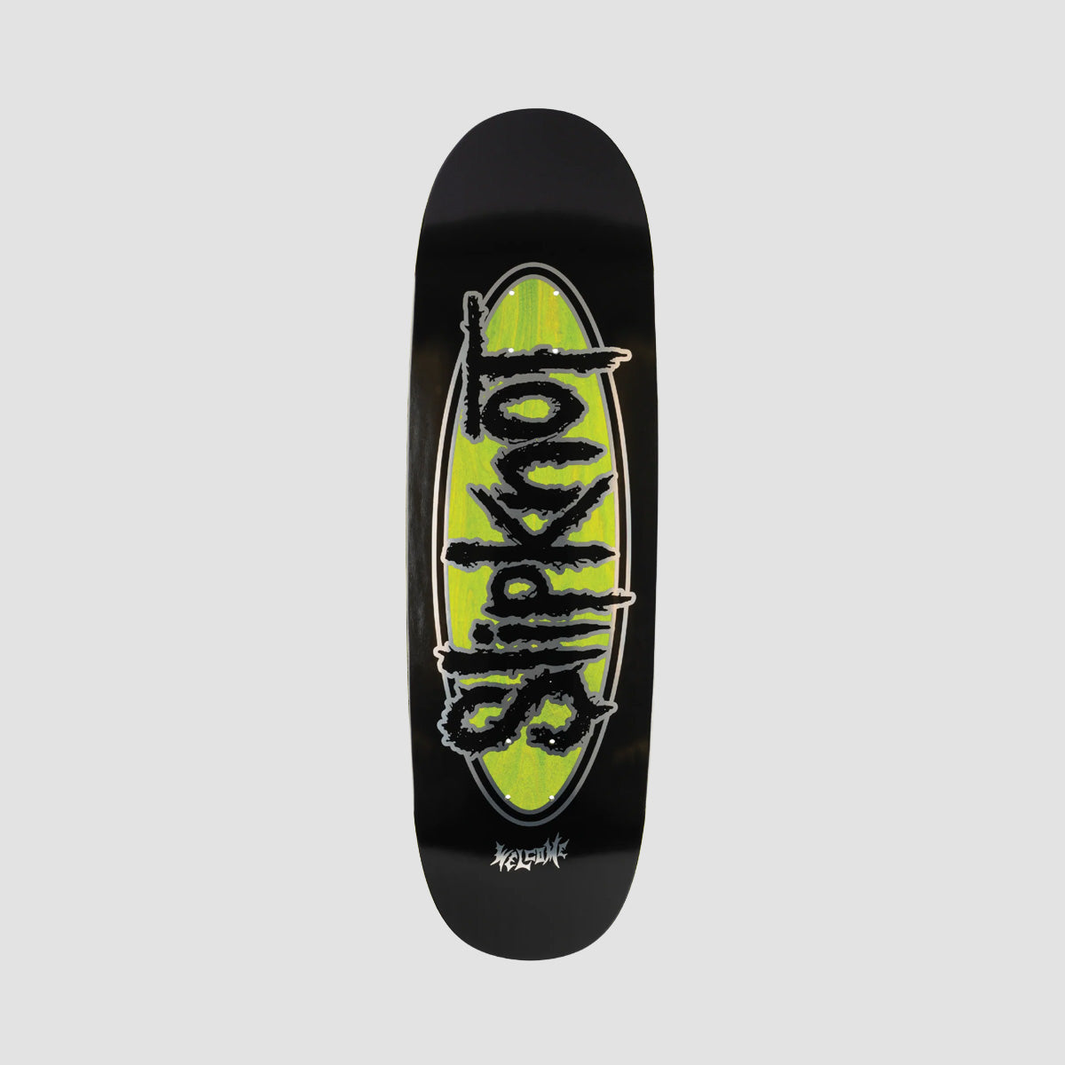 Welcome X Slipknot Oval Logo On Boline 2.0 Black/Green Stain - 9.5"