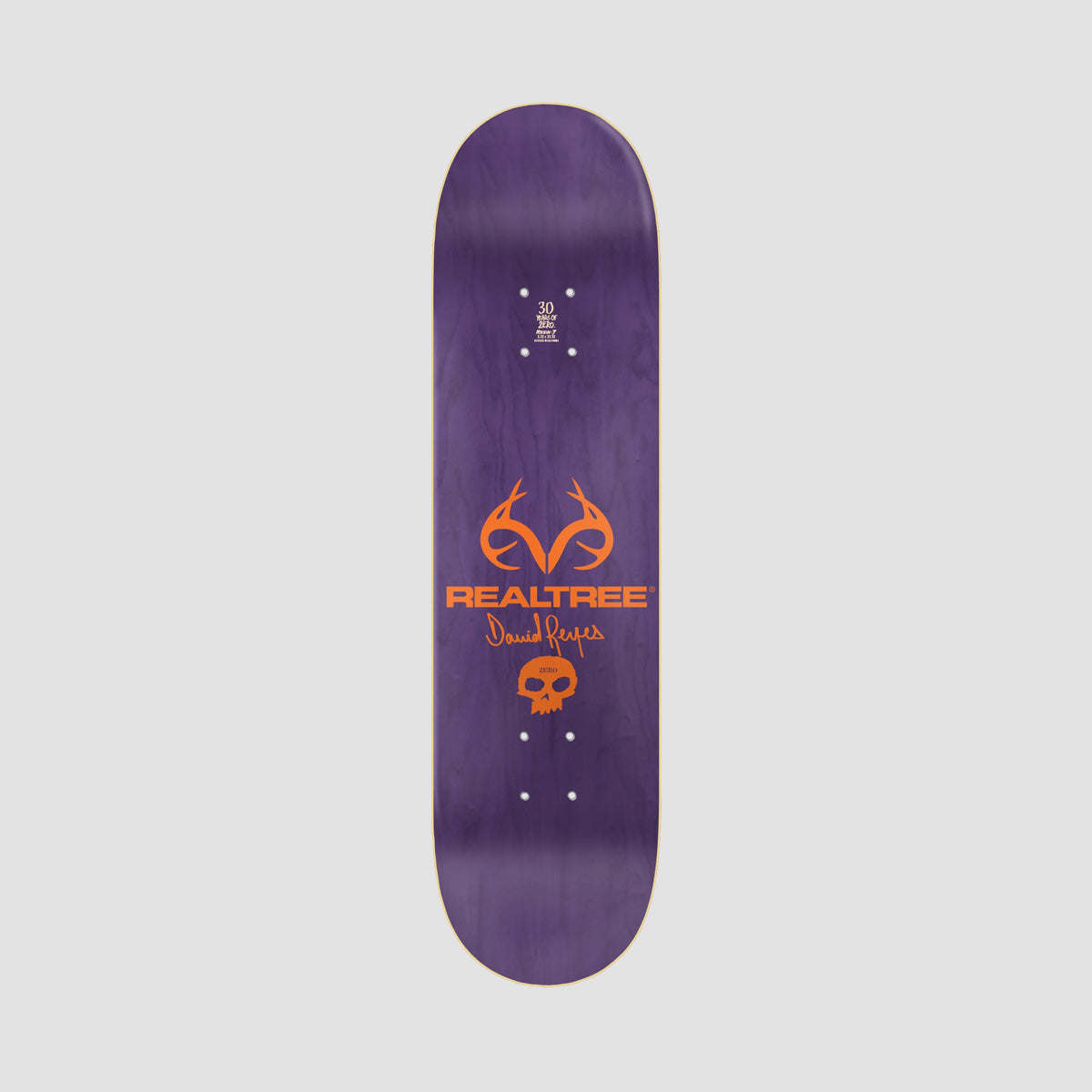 Zero Realtree Bear David Reyes Skateboard Deck - 8.25"