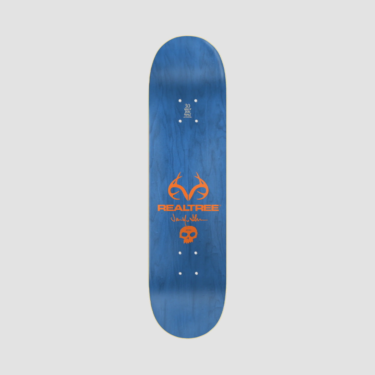 Zero Realtree Wolf Jamie Thomas Skateboard Deck - 8.5"