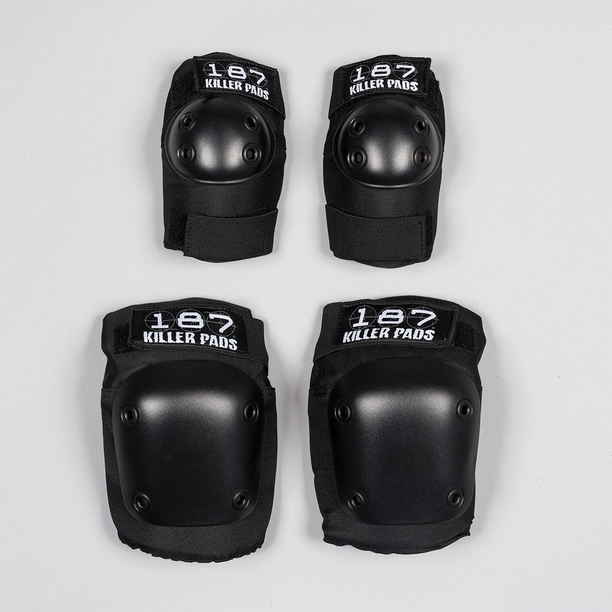 187 Killer Pad Set Combo Pack Black - Safety Gear