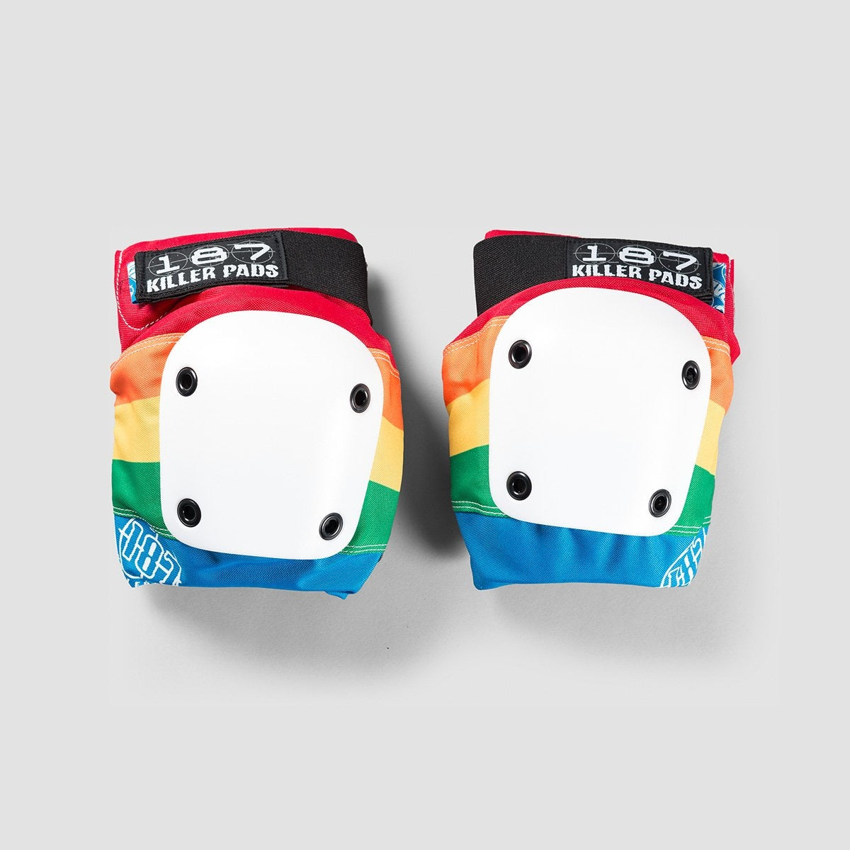 187 Killer Pads Slim Knee Pads Rainbow - Safety Gear