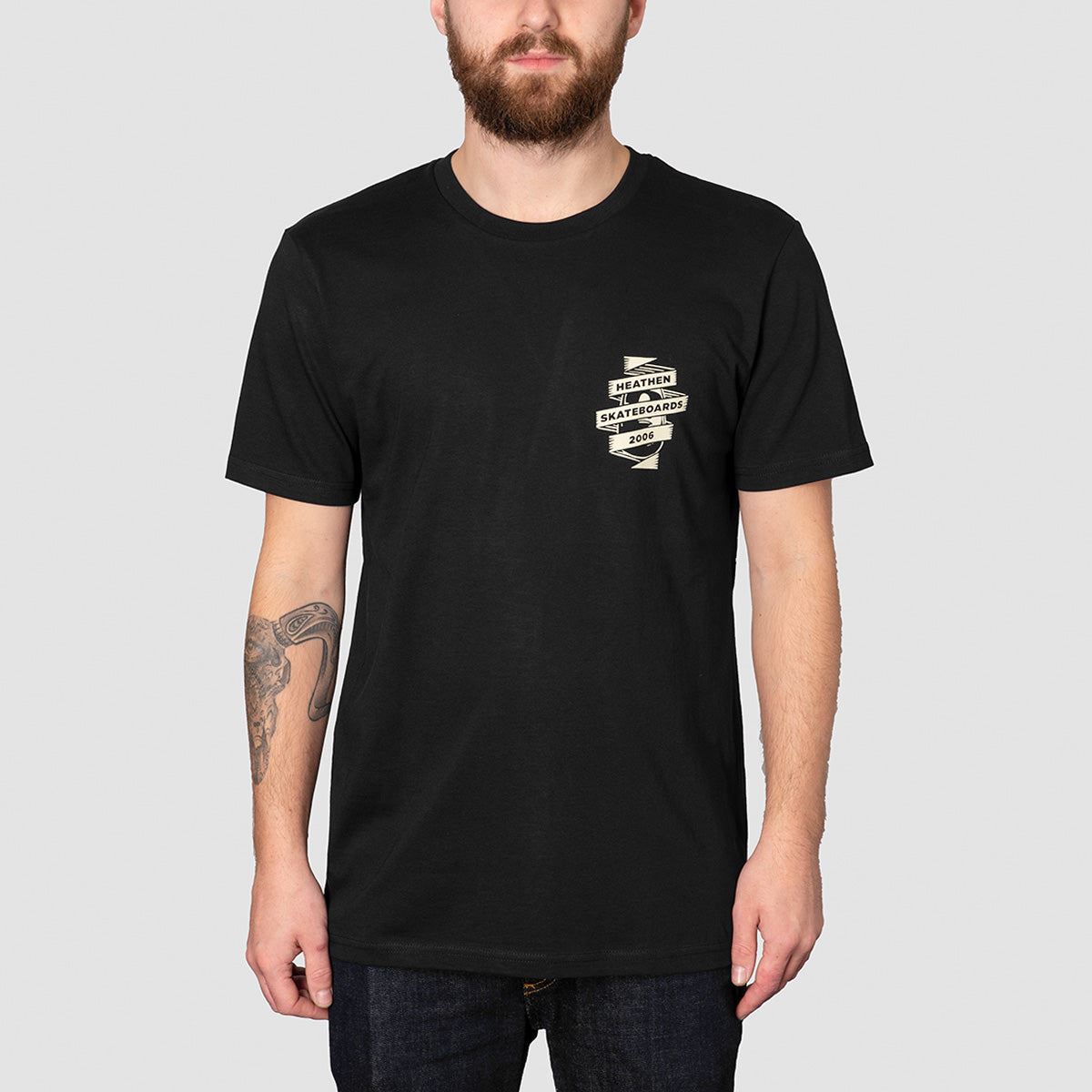 Heathen No Love Lost T-Shirt Black