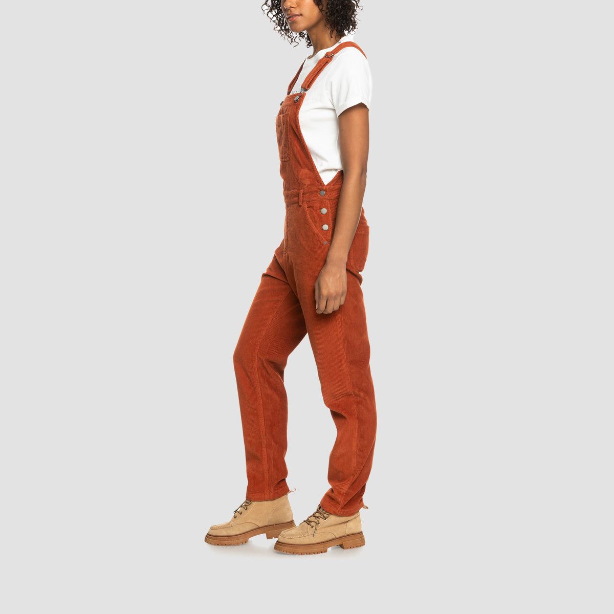 Roxy Jungle Sound Dungarees Baked Clay - Womens