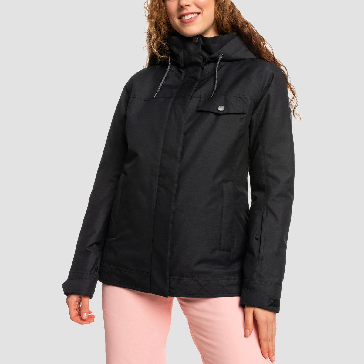 Roxy Billie 10K Snow Jacket True Black - Womens