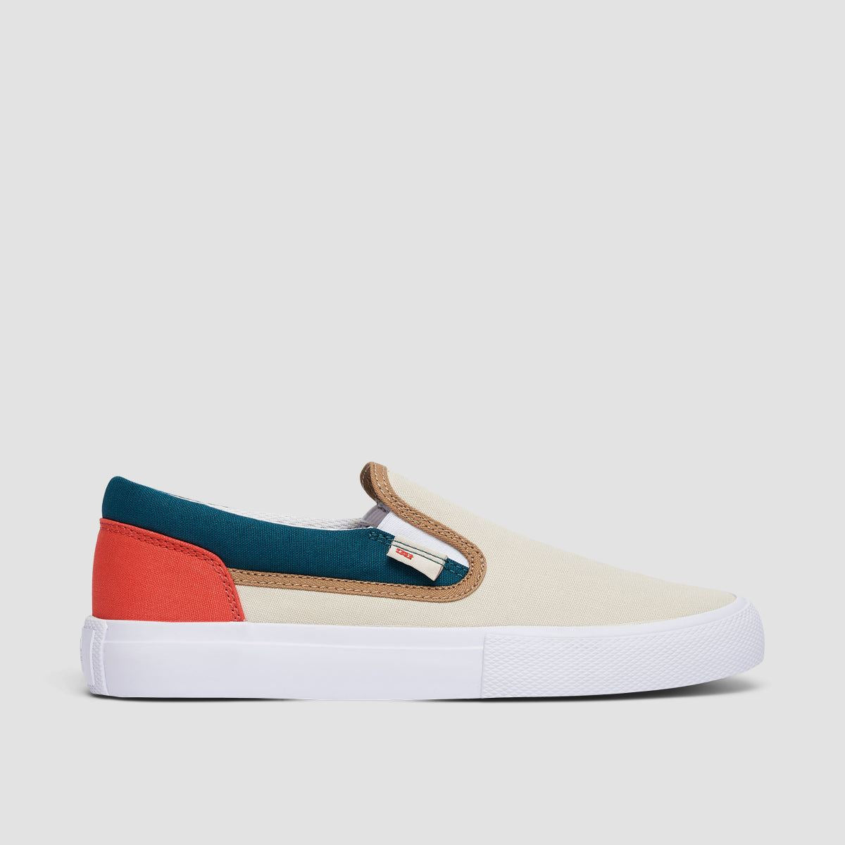 DC Manual Slip-On Shoes - Cream - Womens