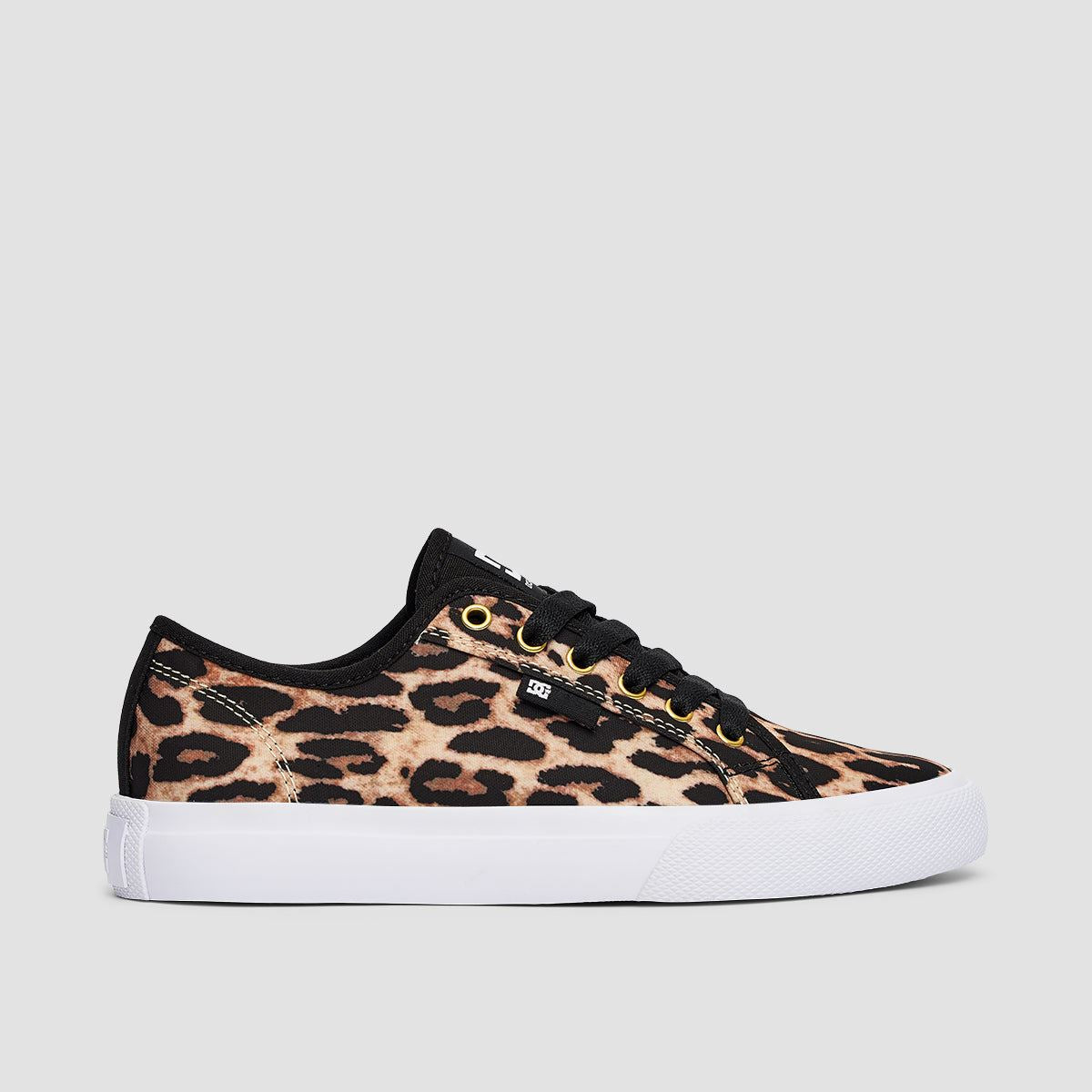 DC Manual TXSE Shoes - Black/Leopard - Womens