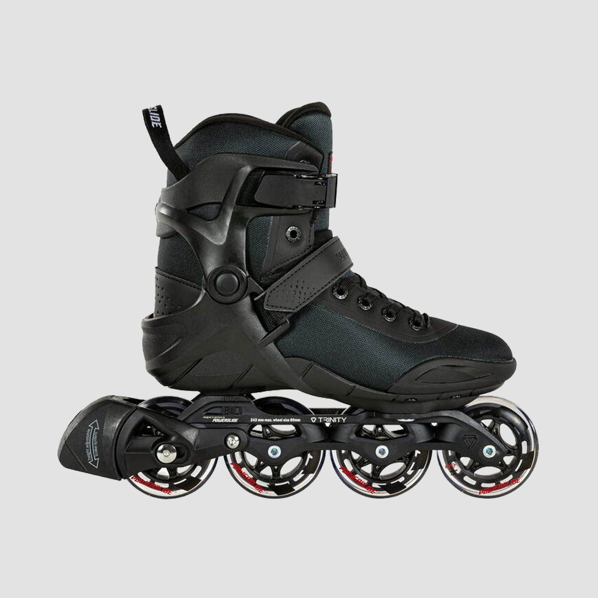 Powerslide PHUZION Argon Black 80 Inline Skates Black