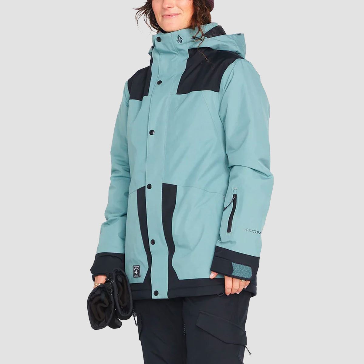 Volcom Ell Ins Gore-Tex Snow Jacket Green Ash - Womens