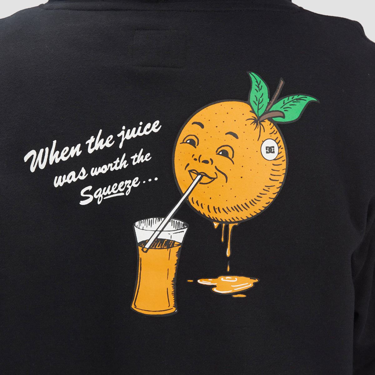 DC Big Squeeze Pullover Hoodie Black