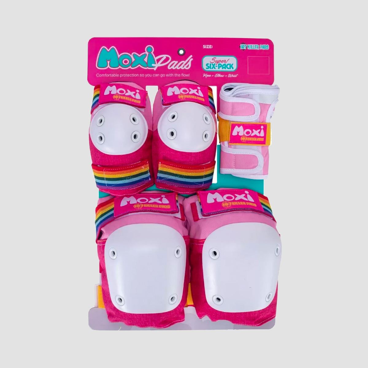 187 Killer X Moxi Pad Set 6 Pack Pink