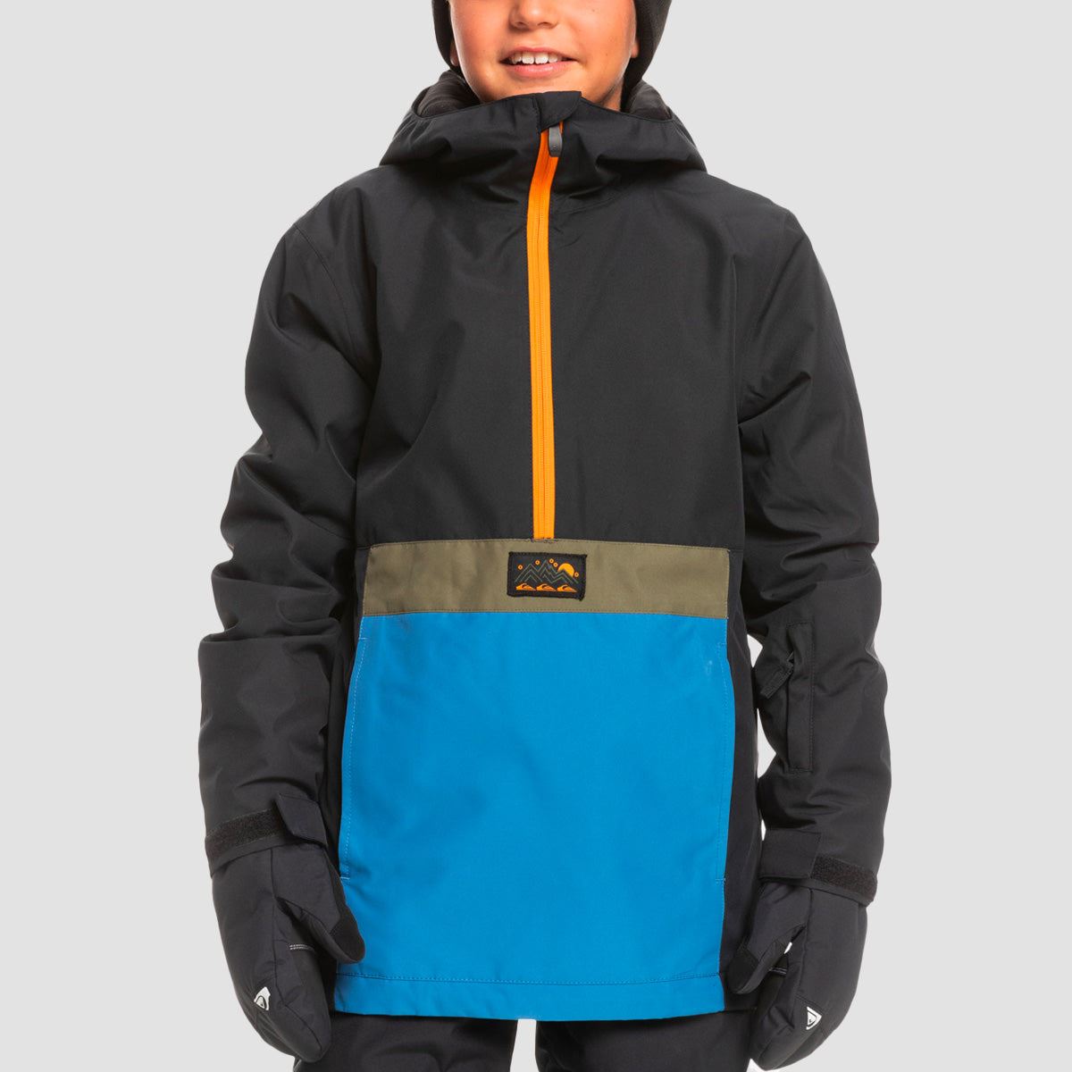 Quiksilver Steeze Snow Jacket True Black - Kids