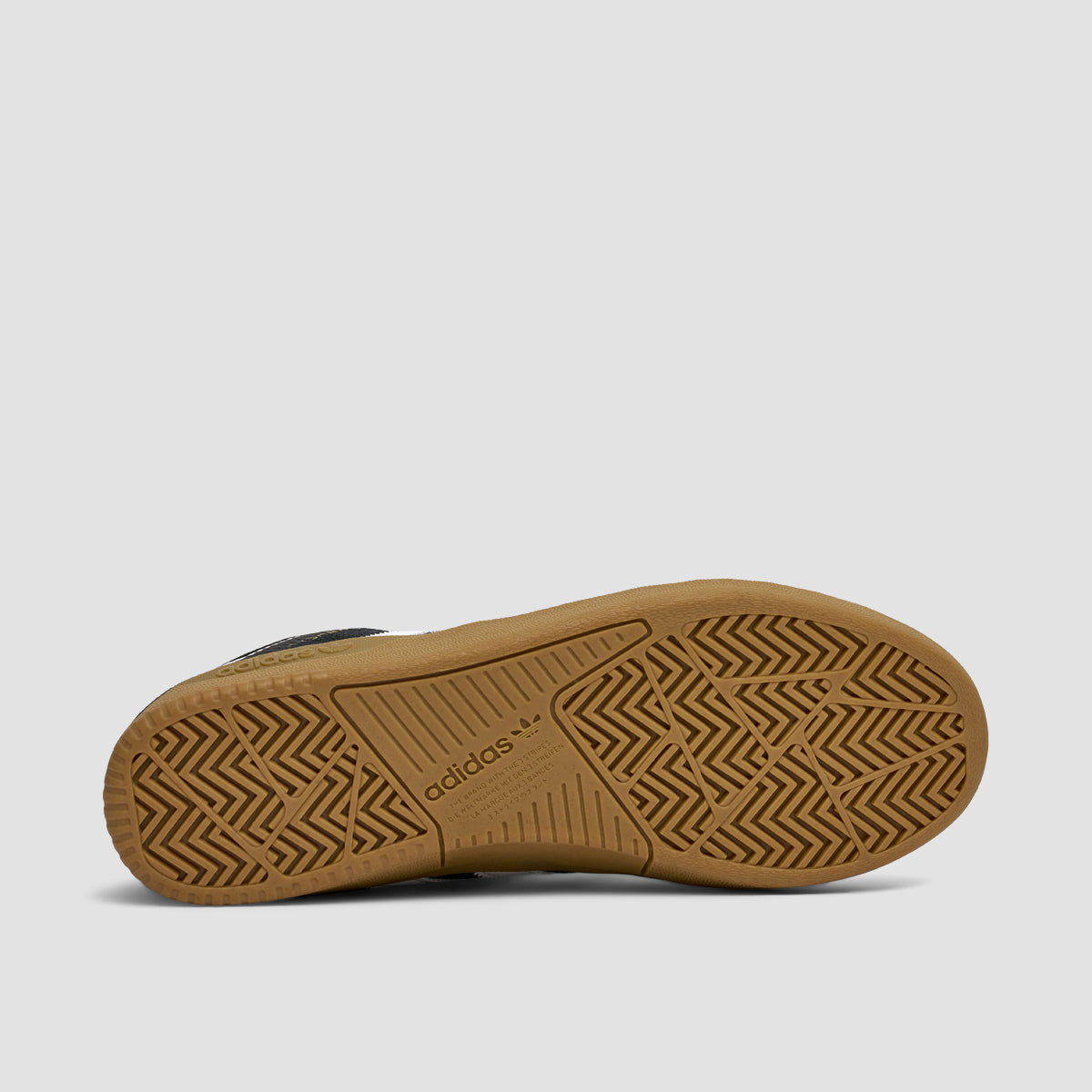 adidas Tyshawn Shoes - Core Black/Footwear White/Gold Metallic