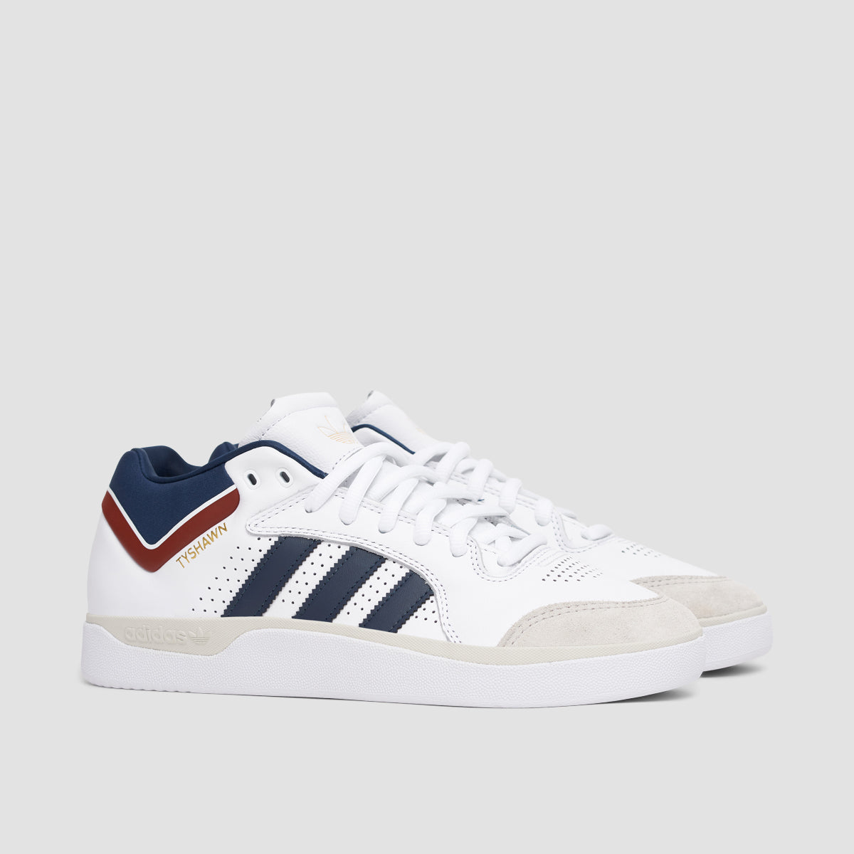 adidas Tyshawn Shoes - Footwear White/Collegiate Navy/Grey One