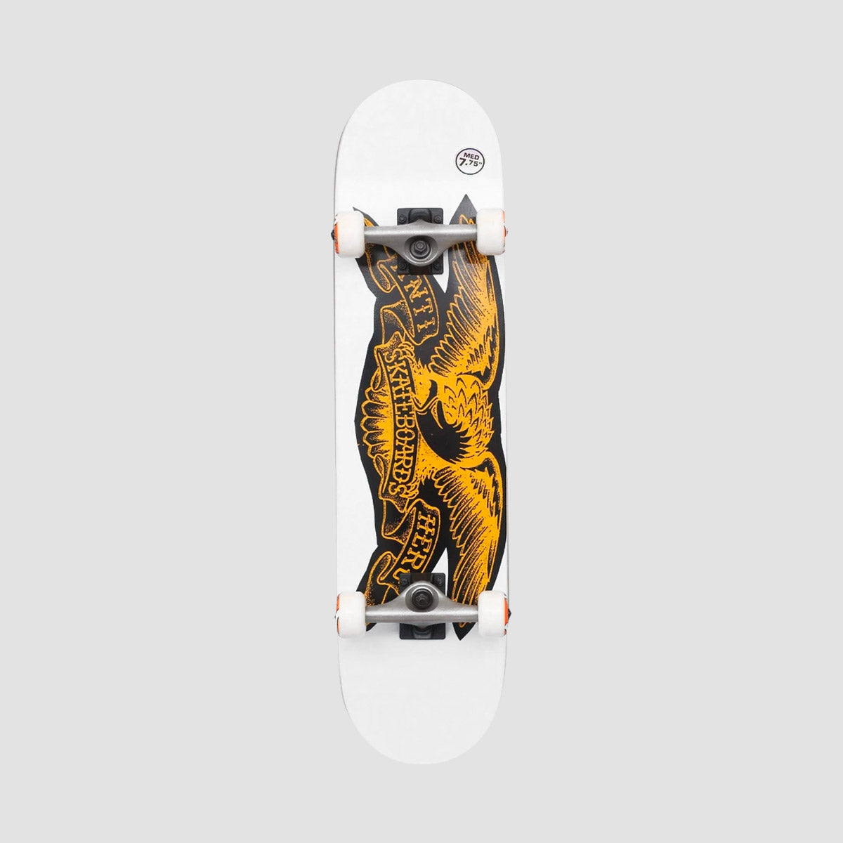 Antihero Copier Eagle Skateboard White - 7.75"