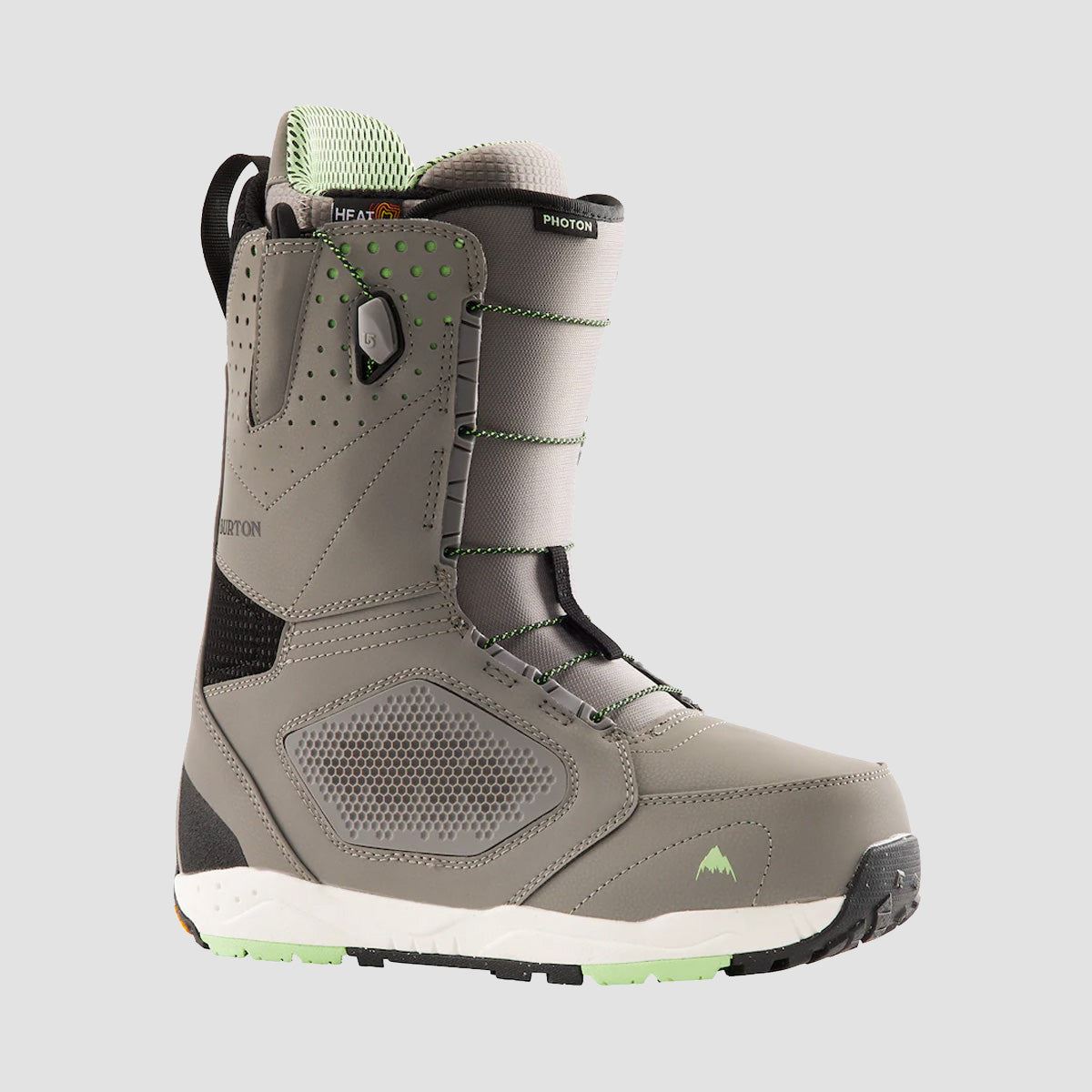 Burton Photon Snowboard Boots Grey Green