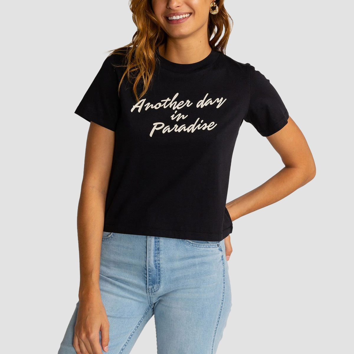 Billabong Another Day T-Shirt Black - Womens