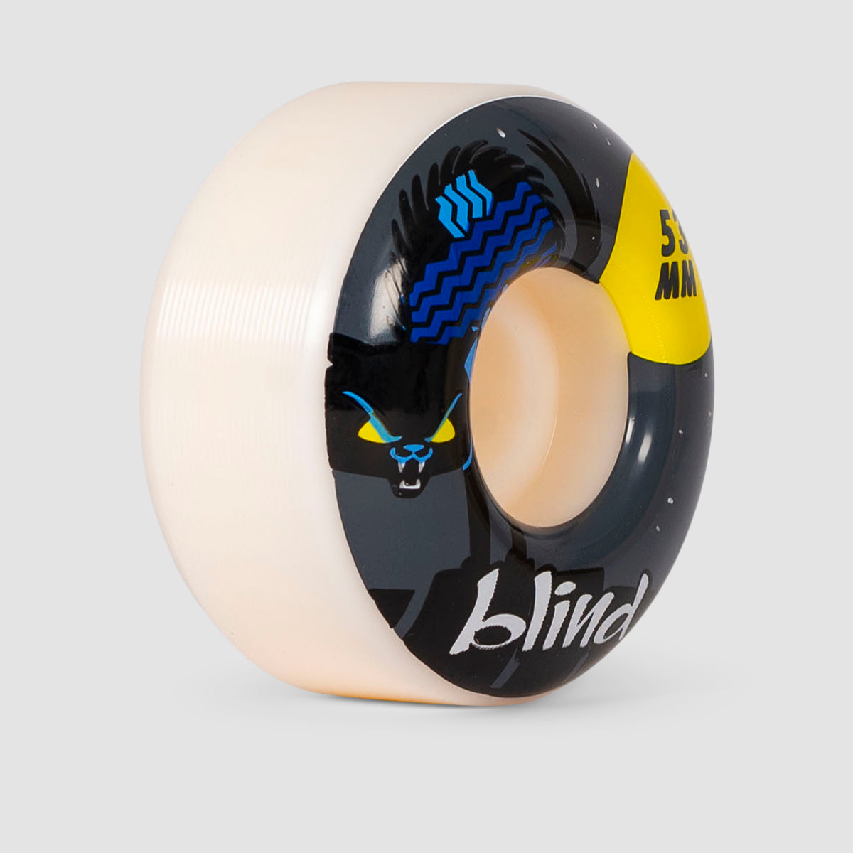 Blind Nine Lives Skateboard Wheels Grey 53mm