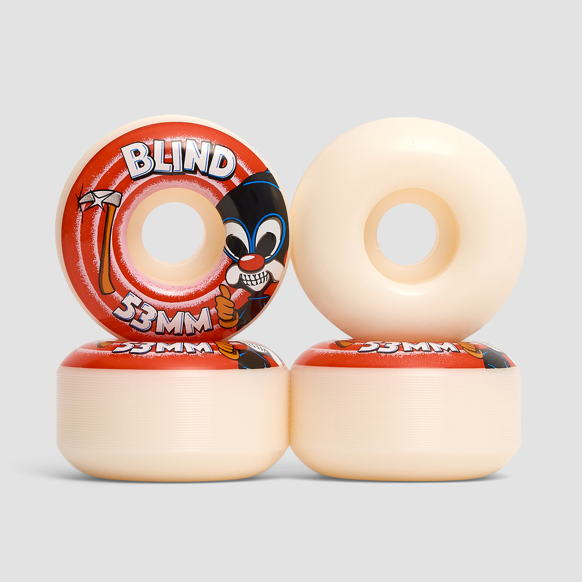 Blind Reaper Impersonator Skateboard Wheels Red 53mm