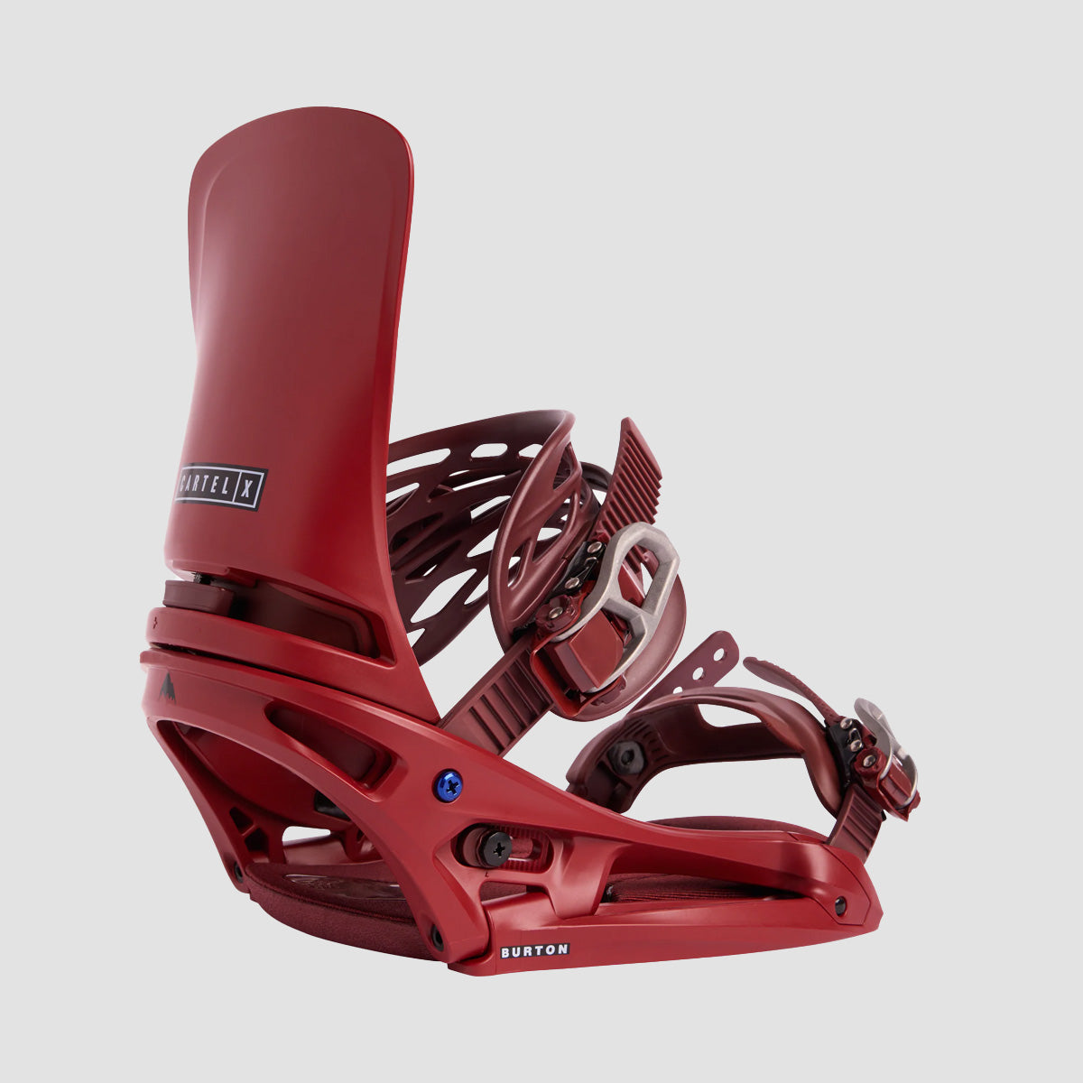 Burton Cartel X EST Snowboard Bindings Sun Dried Tomato