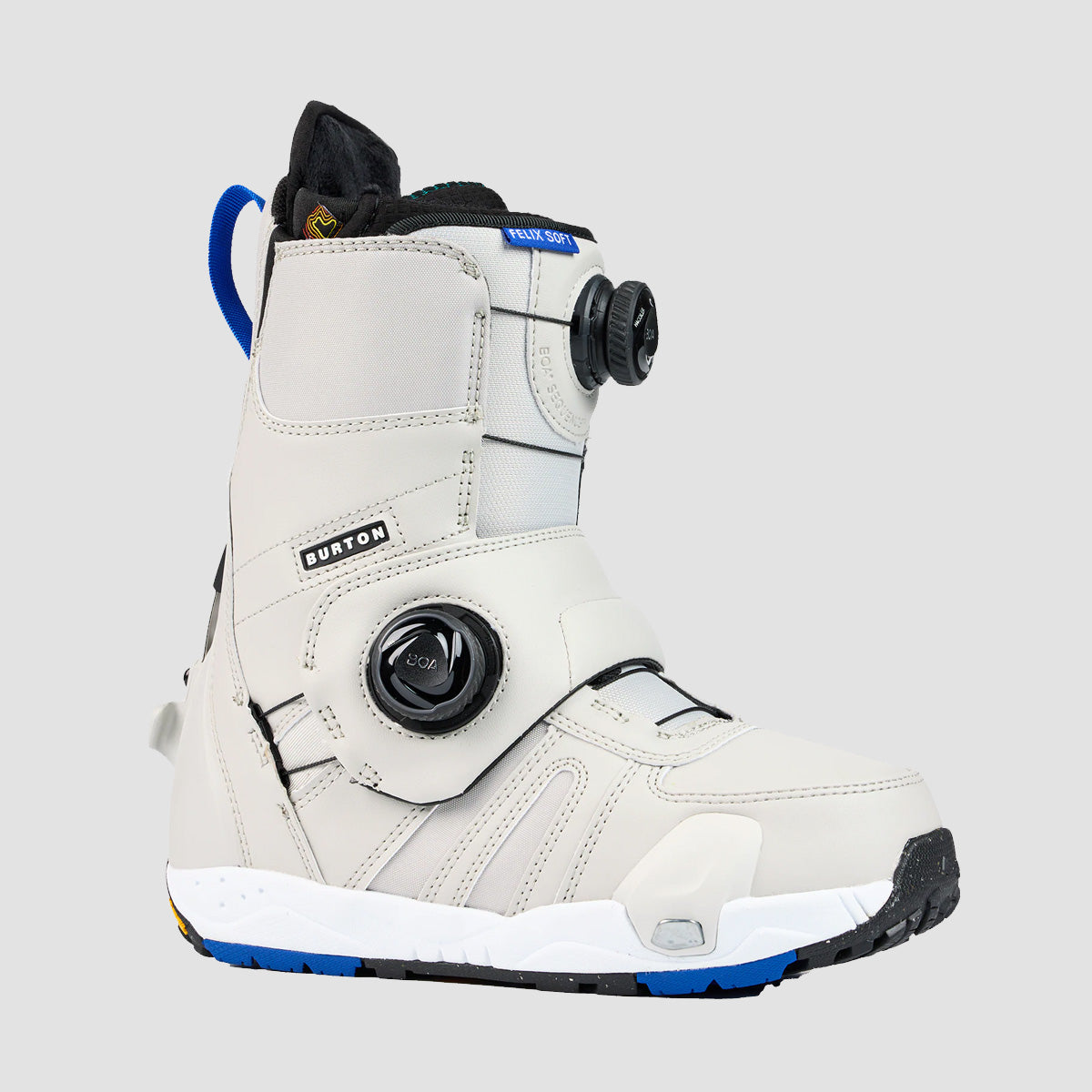 Burton Felix Step On Soft Snowboard Boots Grey Cloud