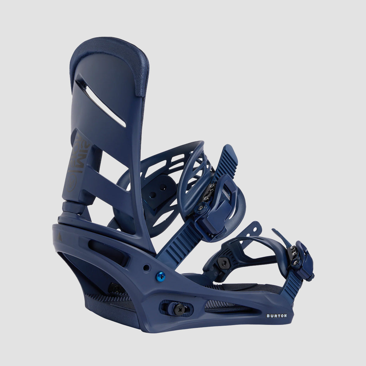 Burton Mission Re Flex Snowboard Bindings Dress Blue