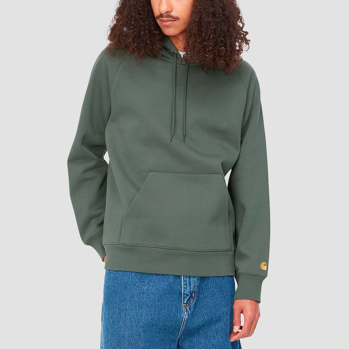 Carhartt WIP Chase Pullover Hood Jura/Gold