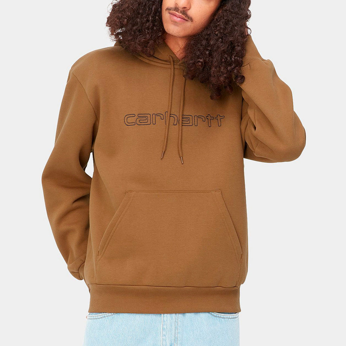 Carhartt wip sales orange hoodie