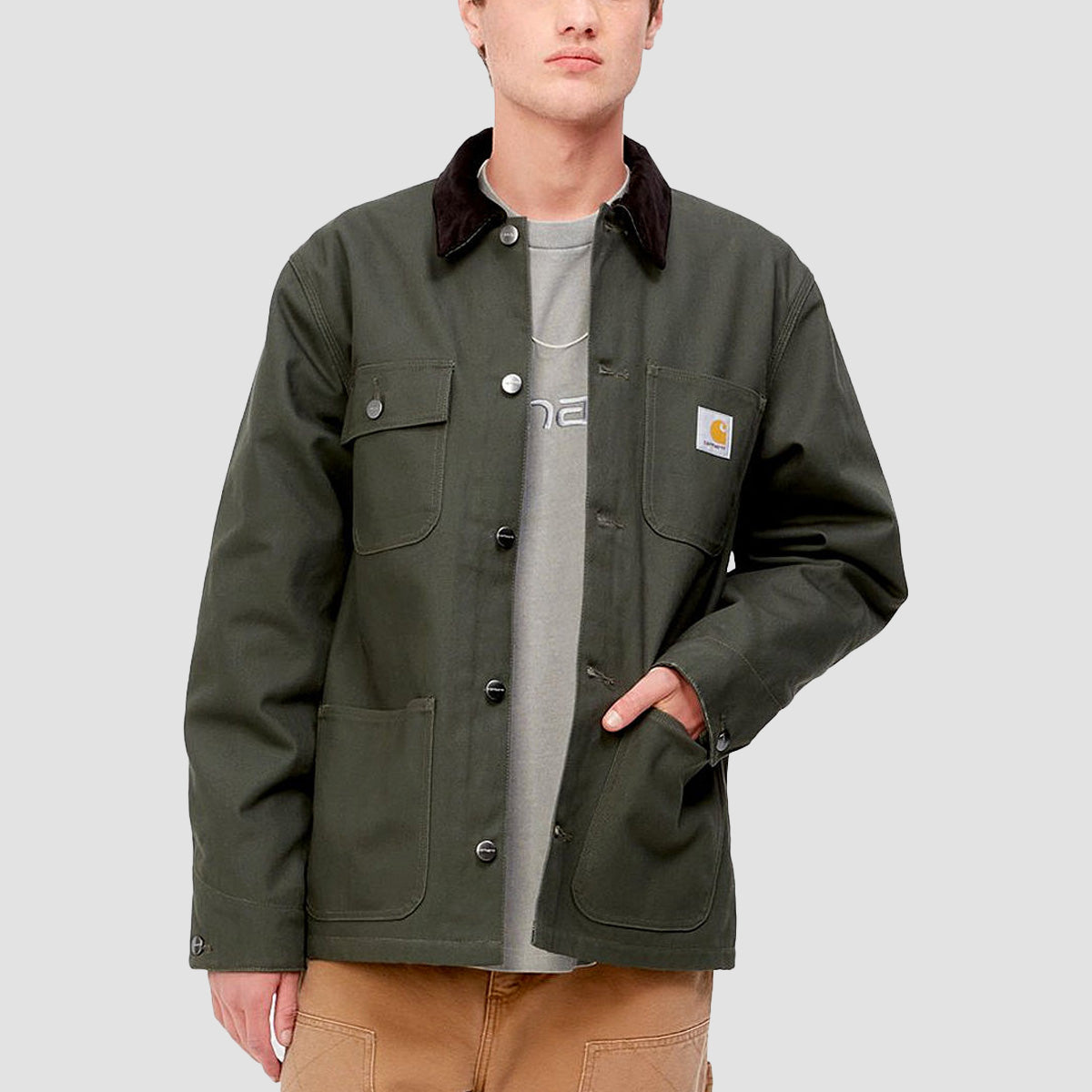 Carhartt WIP Michigan Coat Boxwood/Black Rigid