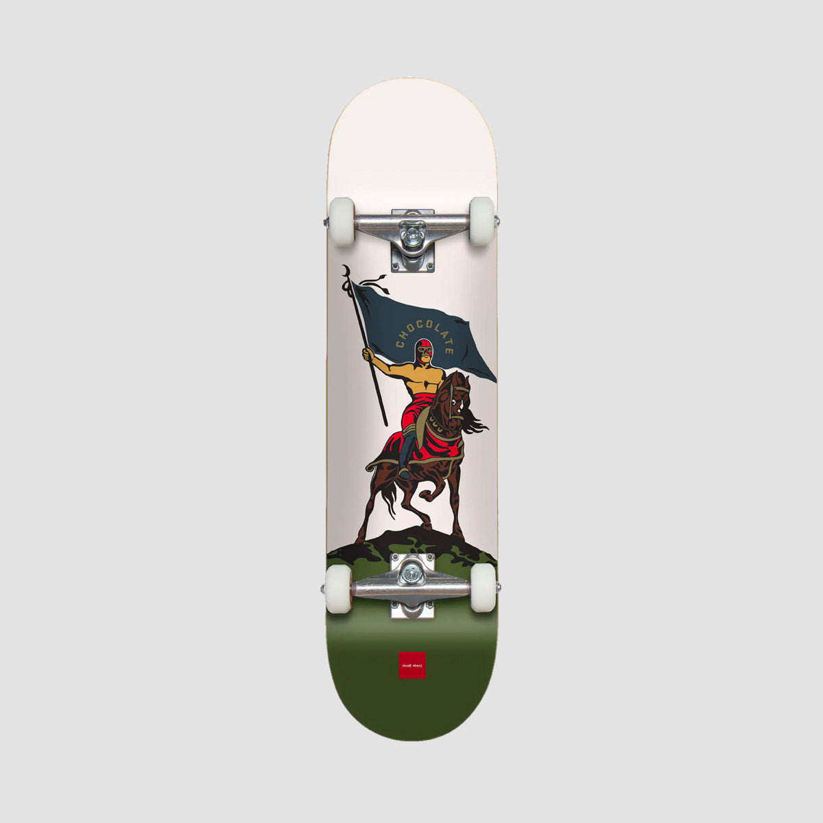 Chocolate Luchadore W40 Vincent Alvarez Skateboard - 7.75"