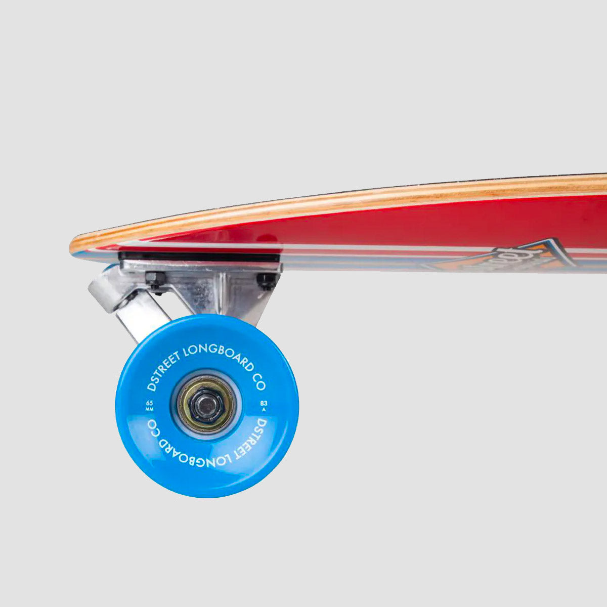 D Street Ocean Pintail Cruiser Skateboard Red - 35"