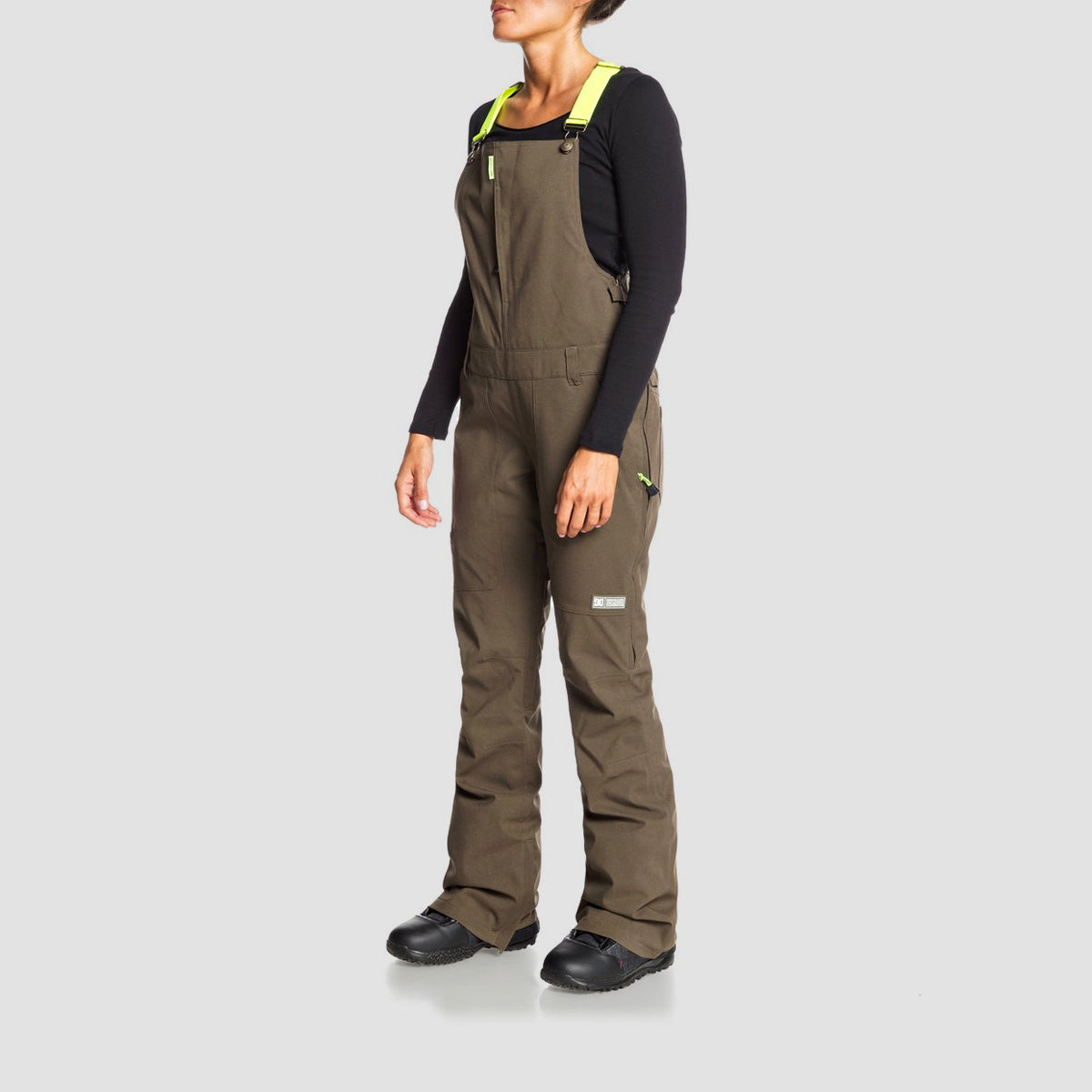 DC Collective Snow Bib Tarmac - Womens