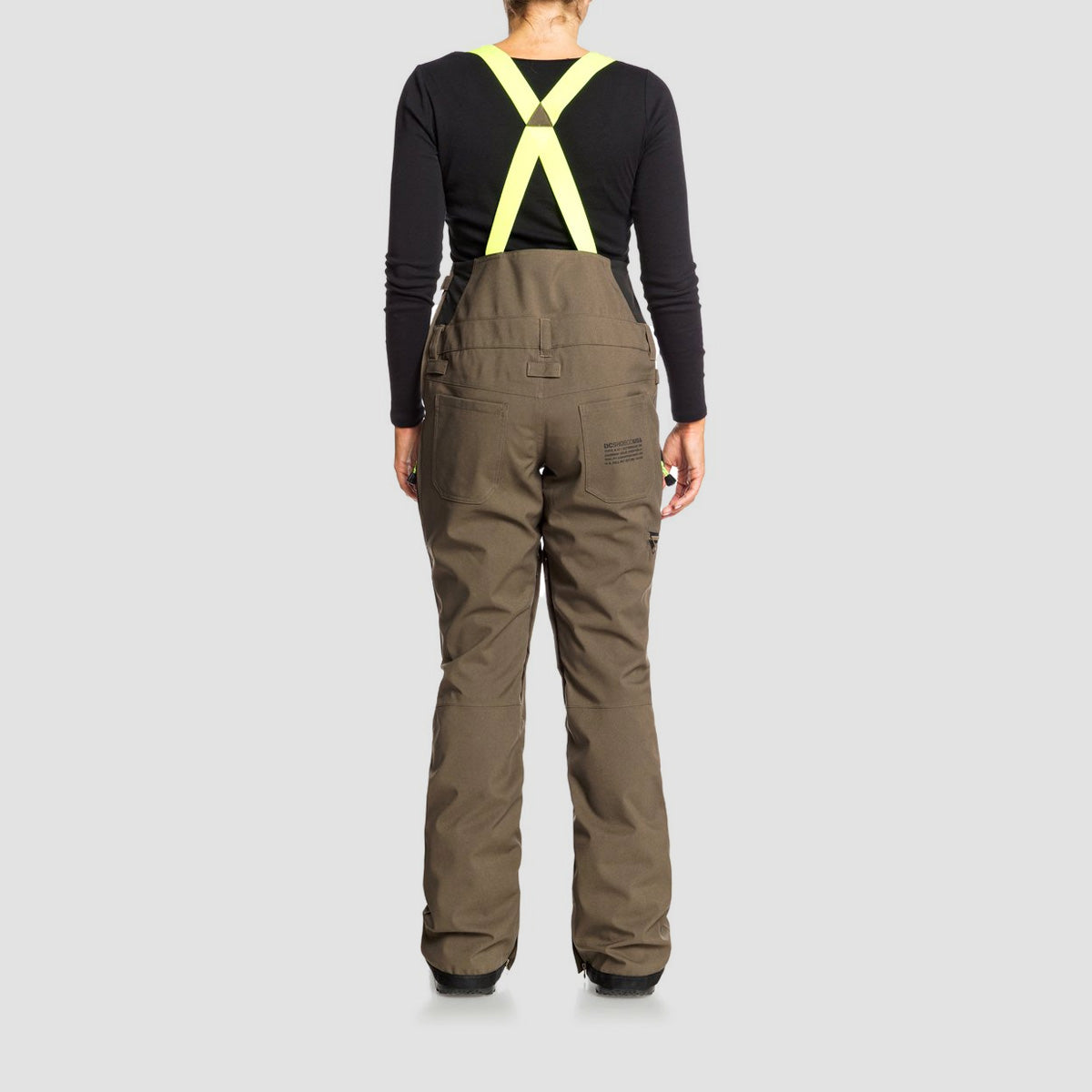 DC Collective Snow Bib Tarmac - Womens